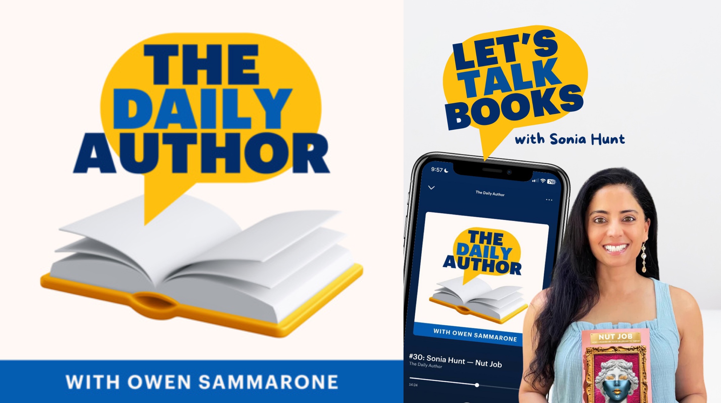 The Daily Author Podcast Interview with Sonia Hunt